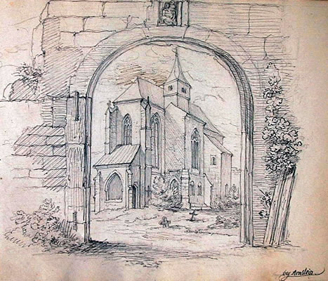 Historische Ansicht von Arnstein