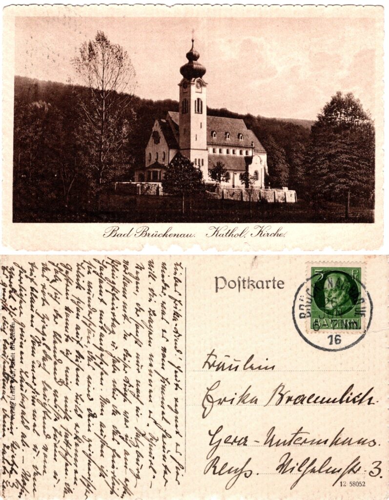 Historische Ansicht von Bad Brückenau