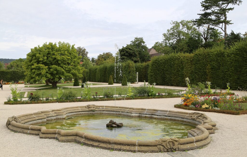 Springbrunnen im Hofgarten Veitshöchheim
