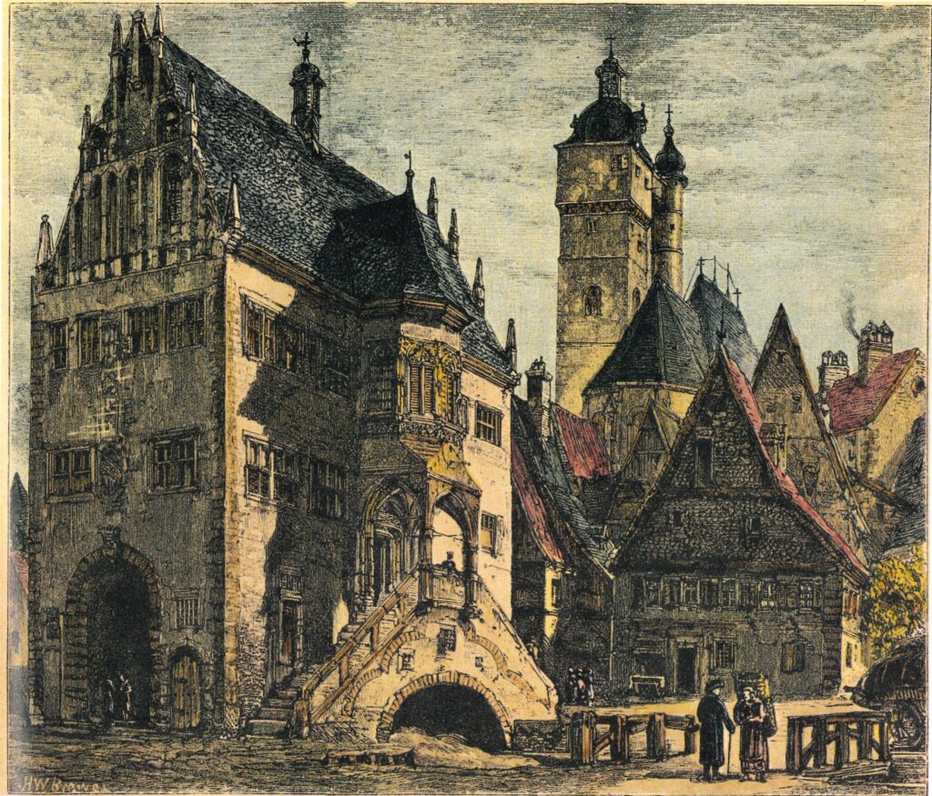 Historische Ansicht von Dettelbach