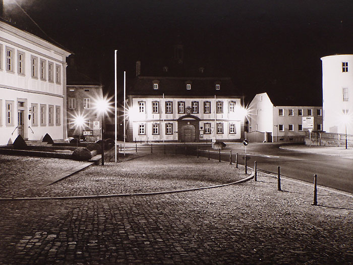 Wiesentheid bei Nacht
