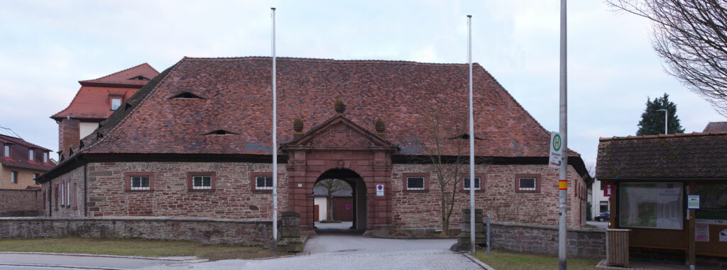 Schlosstor in Elfershausen