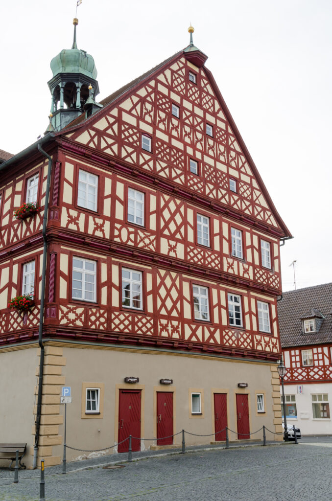 Rathaus am Marktplatz von Bad Staffelstein