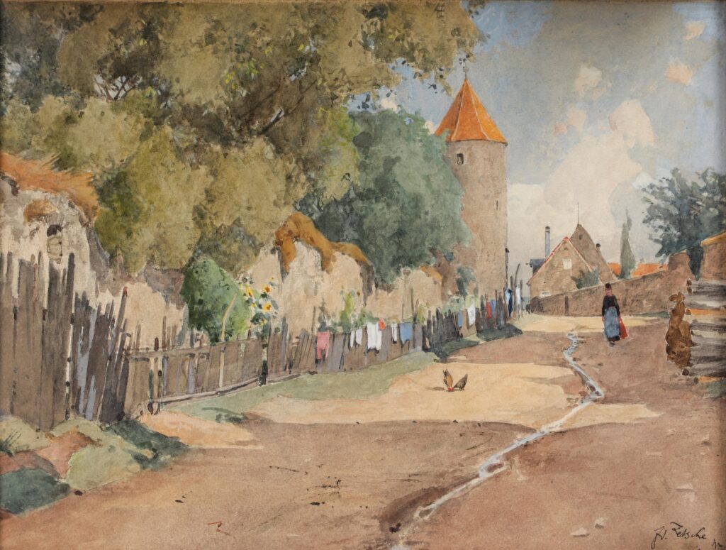 Historische Ansicht von Eibelstadt
