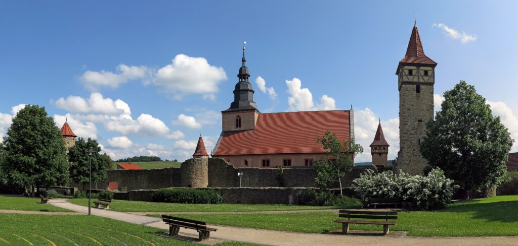 Kirchenburg in Ostheim vor der Rhön