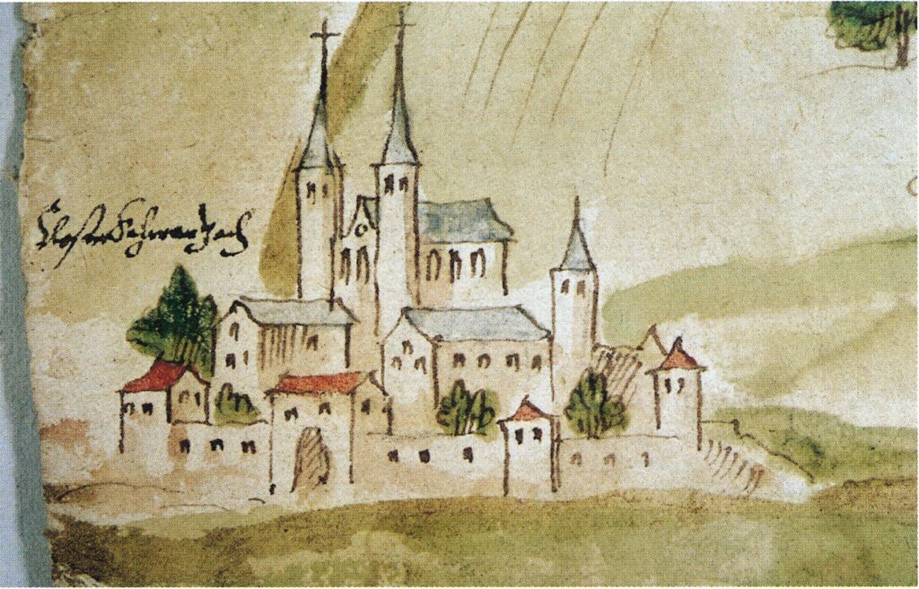 Stadtansicht Schwarzach am Main
