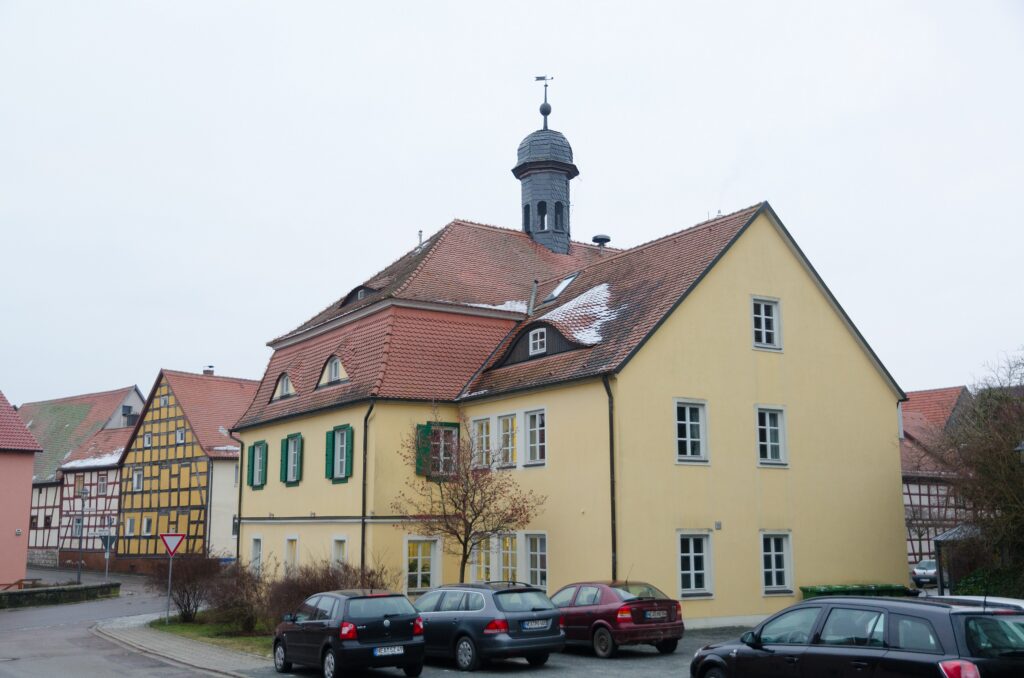 Rathausplatz in Burgbernheim