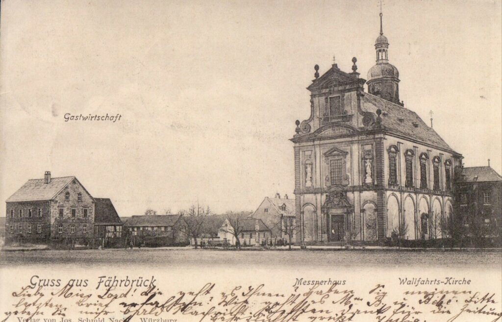 Stadtansicht Hausen bei Würzburg