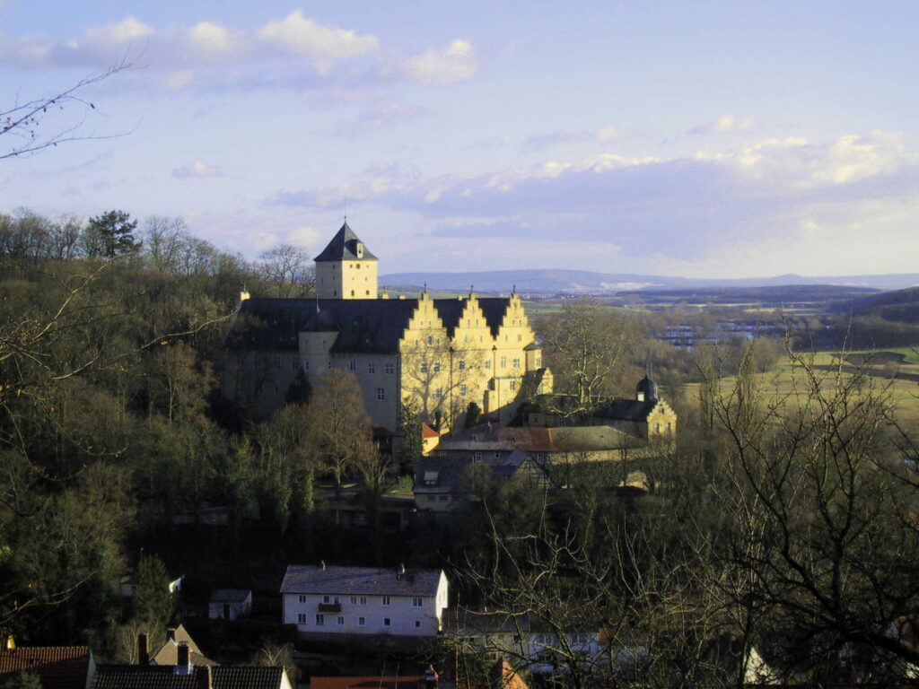 Mainberg bei Schonungen im Winter