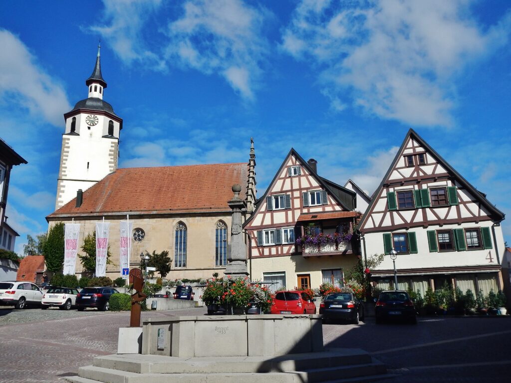 Stadtansicht Steinenbronn