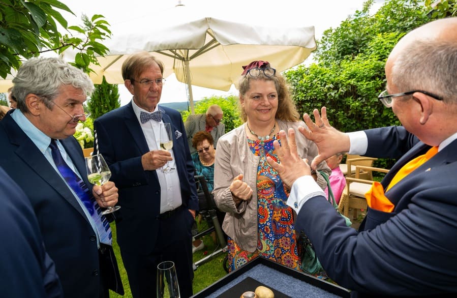 Zauberer Hochzeit Tischzaubern