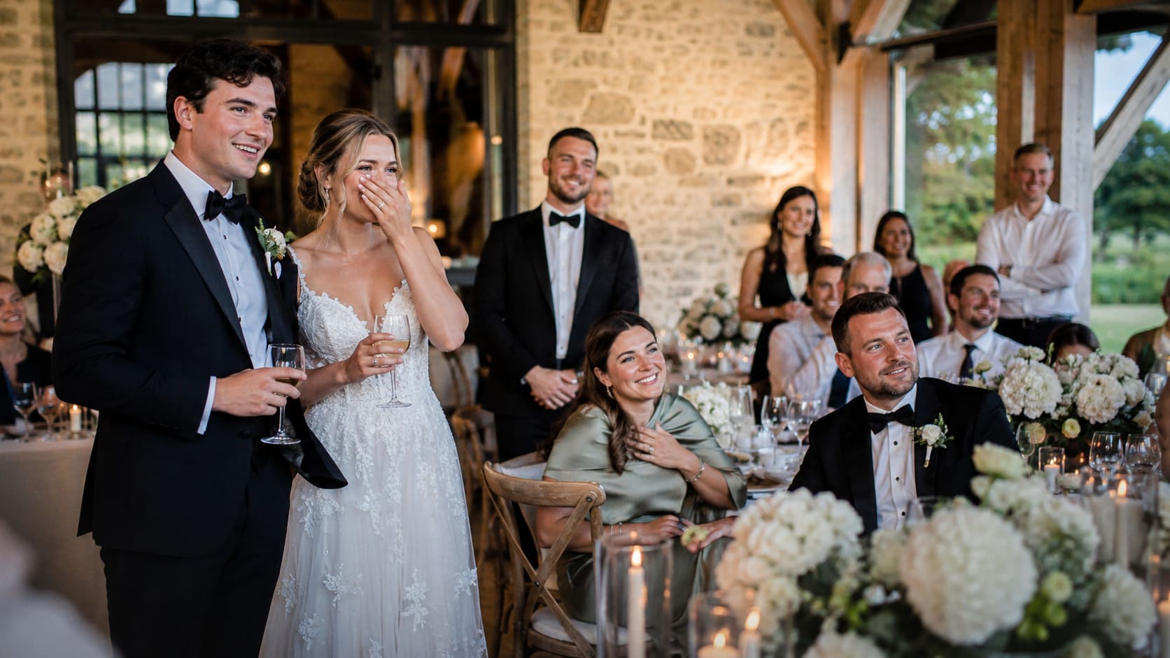 Stilvolle Überraschung zur Hochzeit für Brautpaar und Gäste