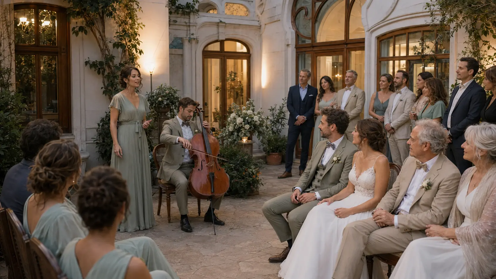 Musikalische Überraschung als gemeinsames Erlebnisgeschenk auf einer Hochzeit