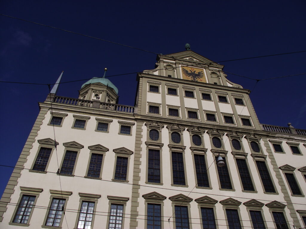 Augsburger Rathaus am Rathausplatz