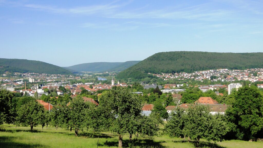 Stadtansicht Lohr am Main