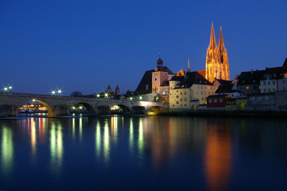Steinerne Brücke in Regensburg